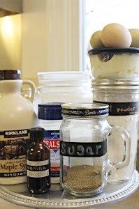 Homemade Vanilla Pudding Ingredients